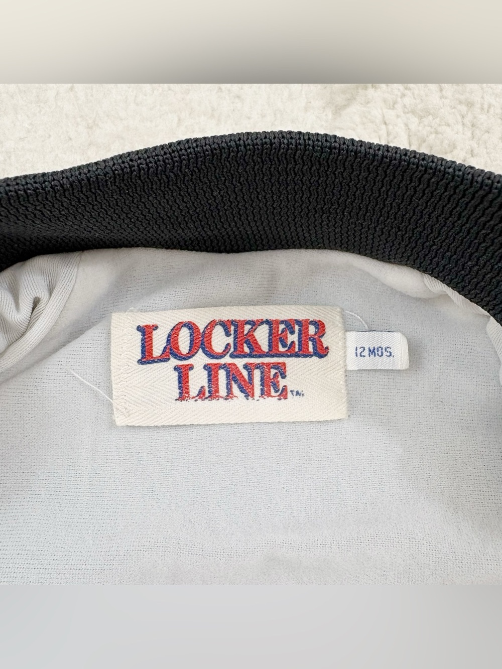 Vintage Locker Line Baltimore Orioles Baseball Jacket 12 Months - Picture 8 of 12